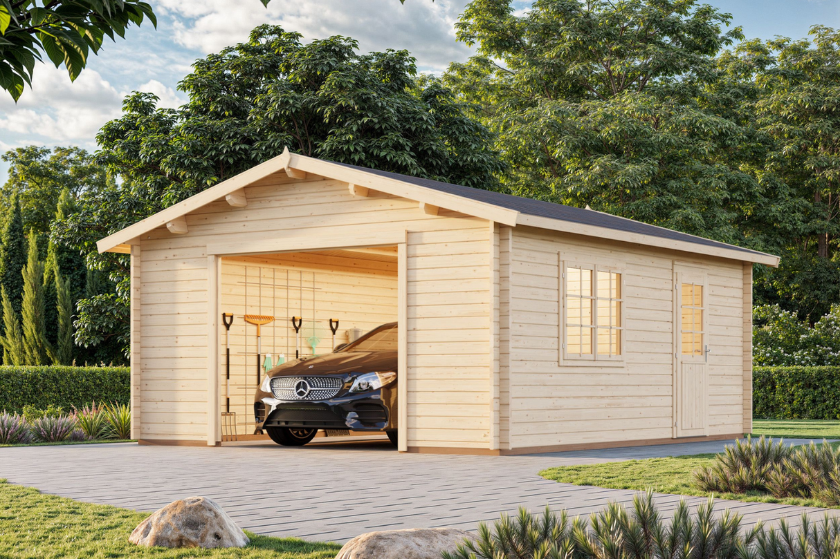 Palmako Holzgarage Modell Roger 2