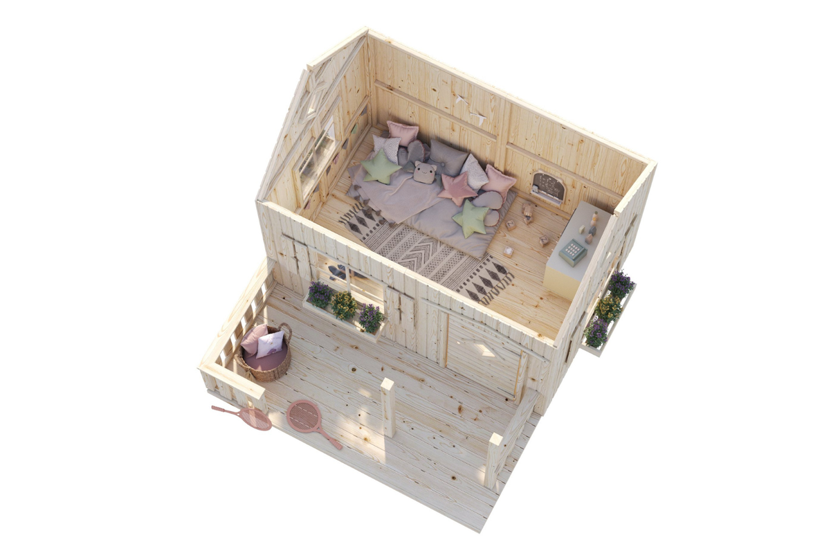 Palmako Kinderspielhaus Modell Otto