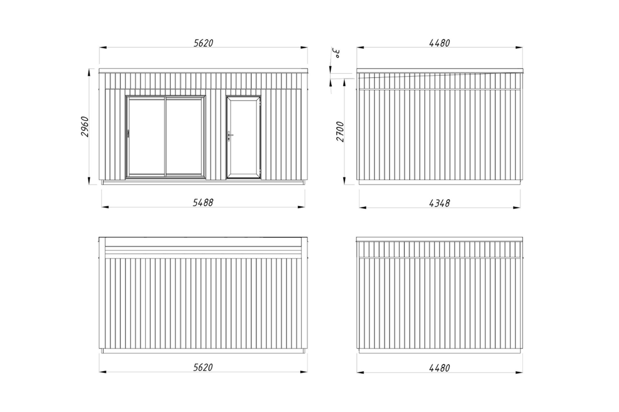 Palmako Tinyhouse Modell Johanna