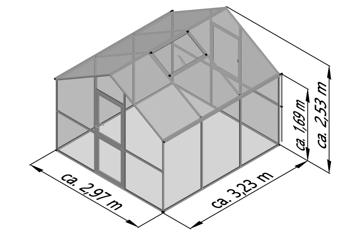 KGT Gewächshaus Ortasia 3