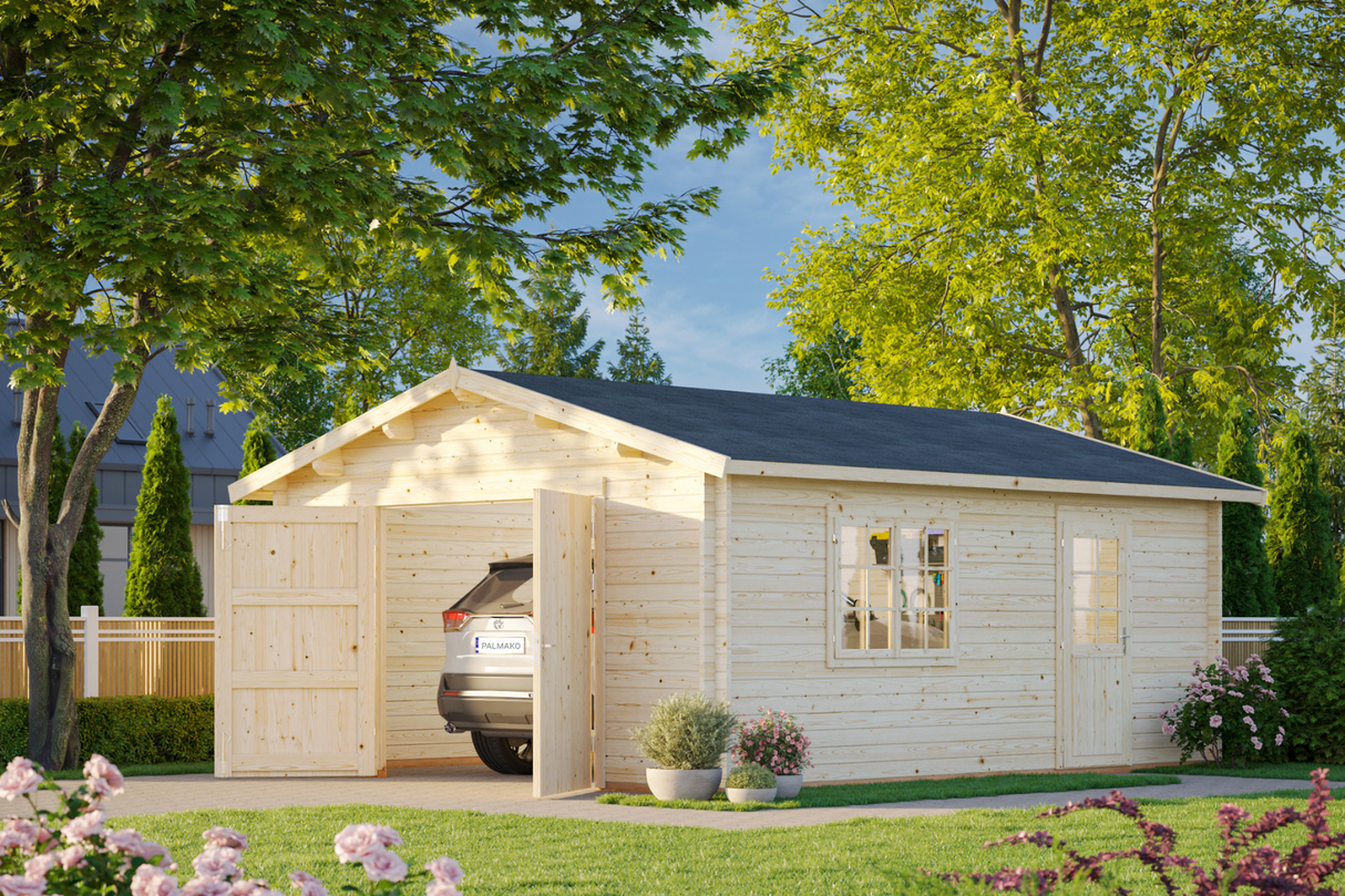 Palmako Holzgarage Modell Roger 2