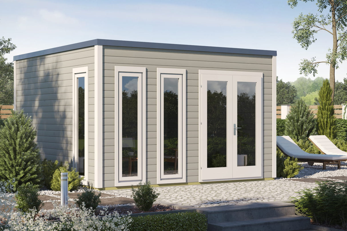 Casa Lignea Gartenhaus Modell Largum Farbbeispiel