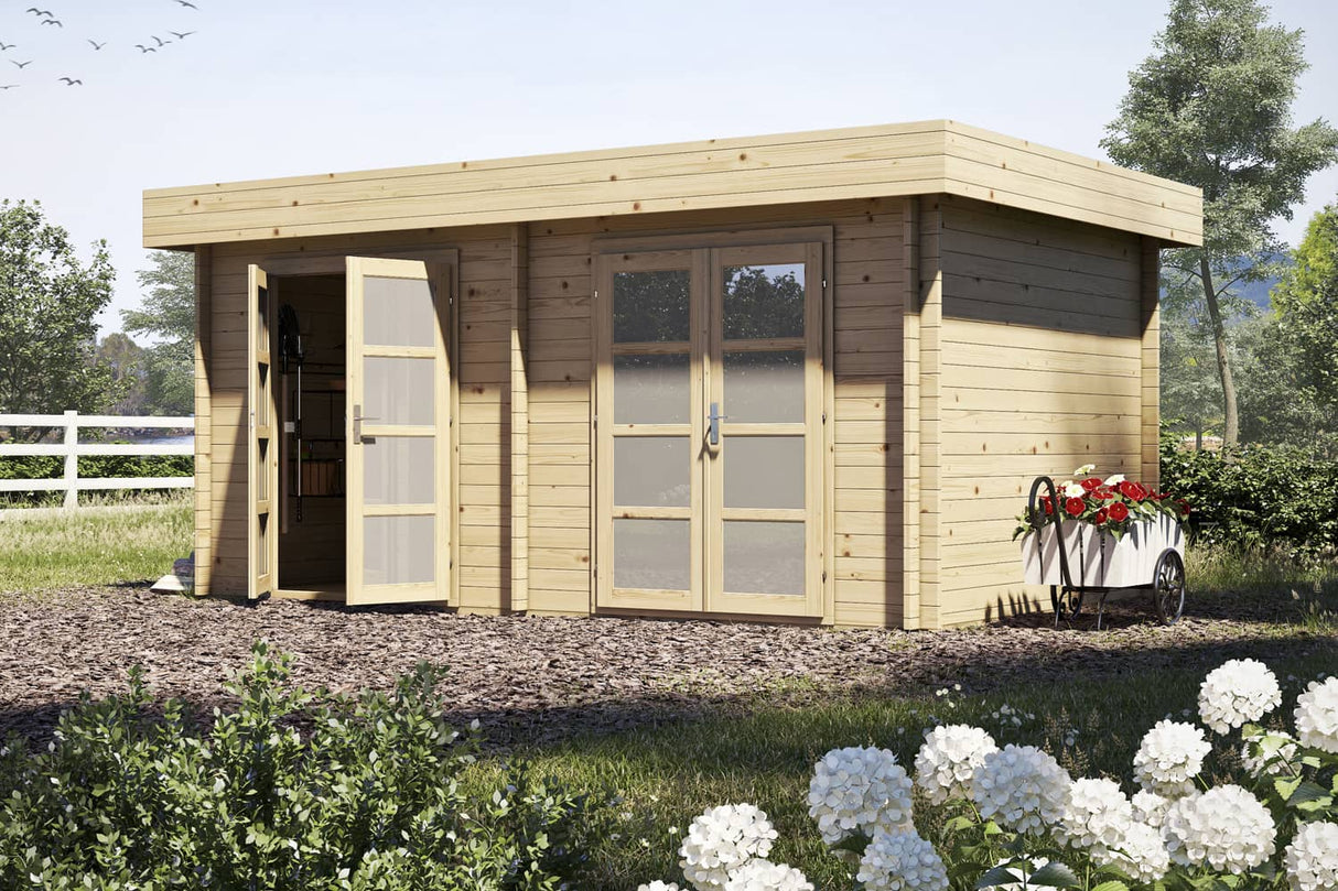 Casa Lignea Gartenhaus Modell Secundus 40 mm