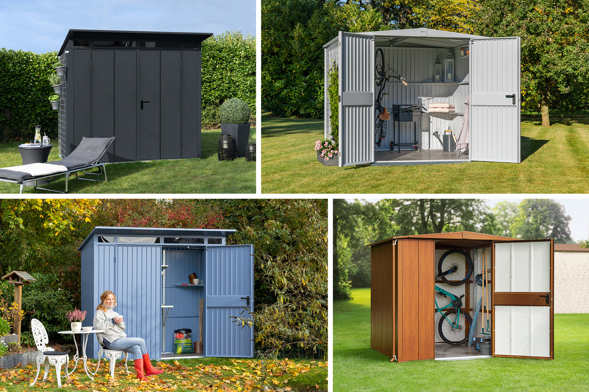Hörmann Gerätehaus Modell Berry Übersicht
