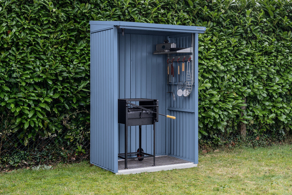 Hörmann Kaminholzregal Classic Typ 1 Taubenblau