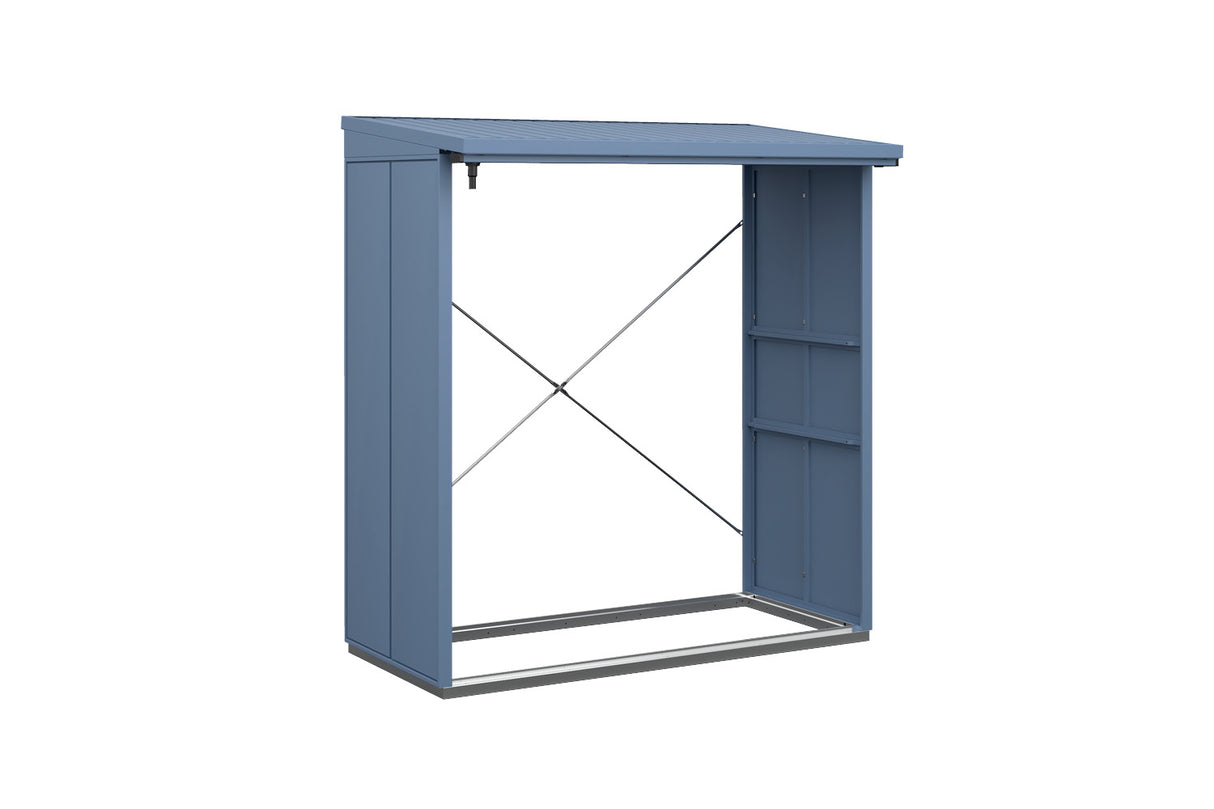 Hörmann Kaminholzregal Modern für Berry Gerätehaus