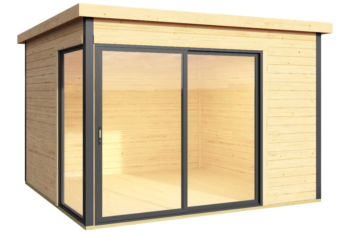 Lasita Maja Gartenhaus Modell Domeo 1 freigestellt
