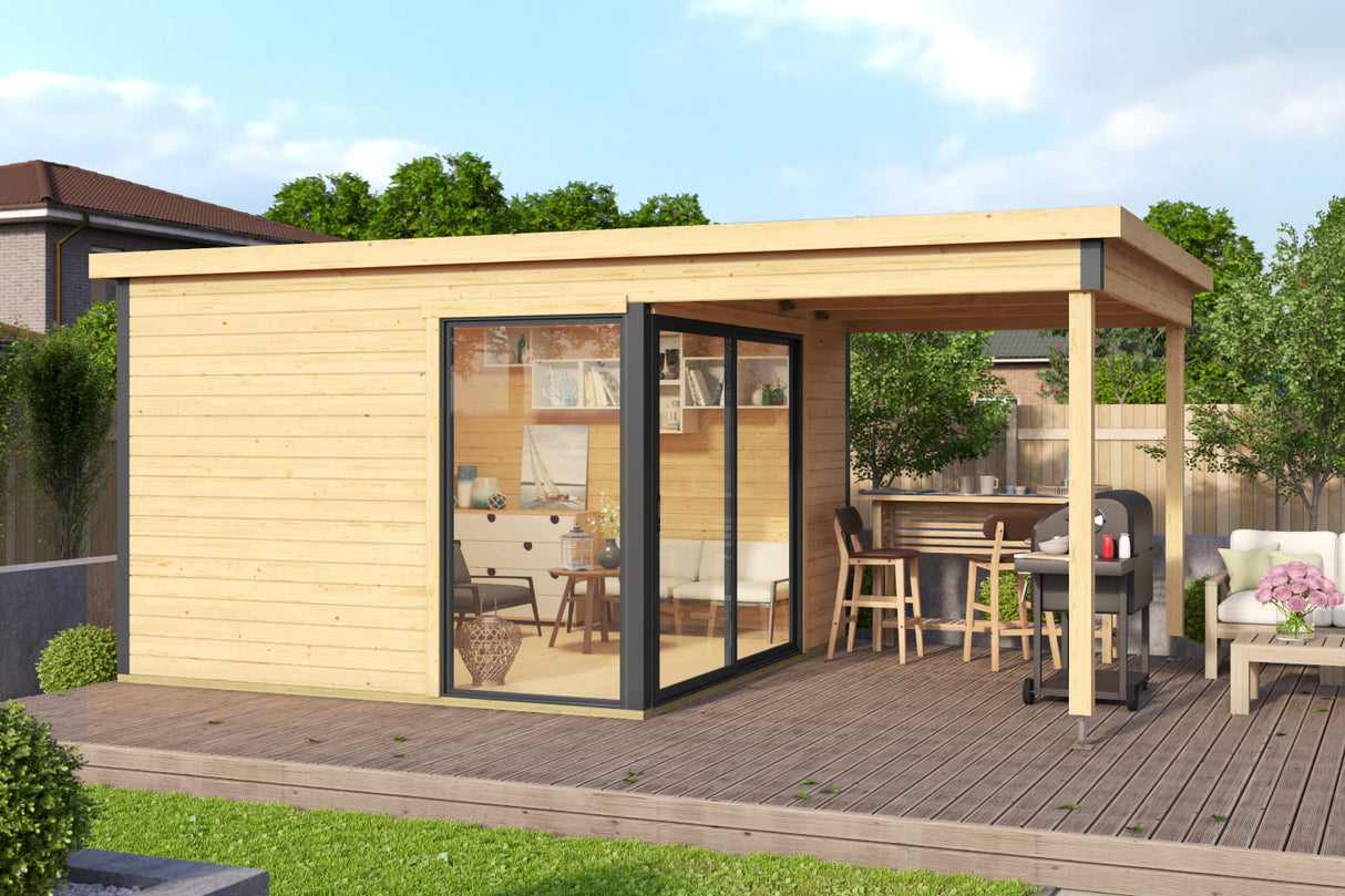 Lasita Maja Gartenhaus Modell Domeo 2