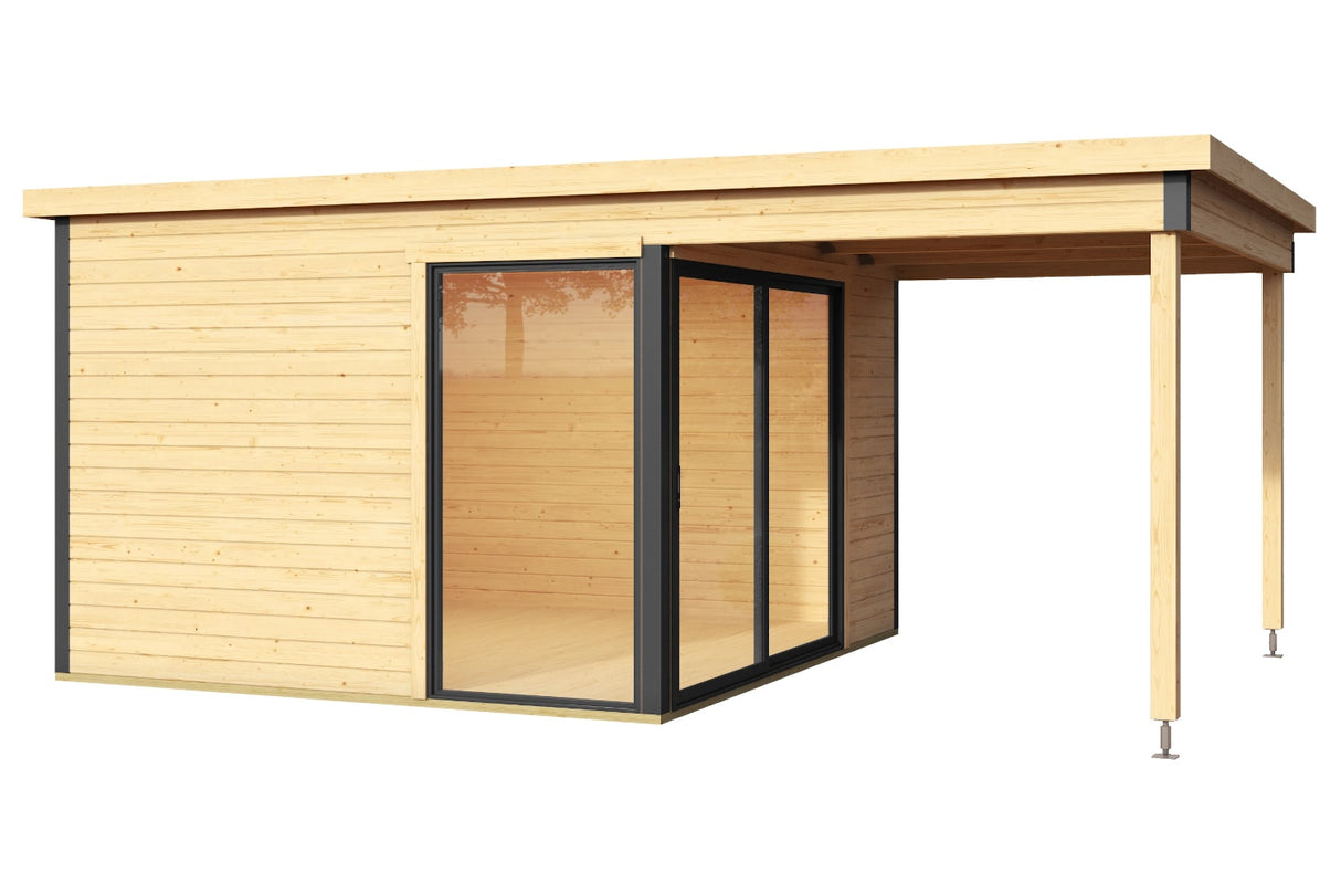 Lasita Maja Gartenhaus Modell Domeo 2 freigestellt