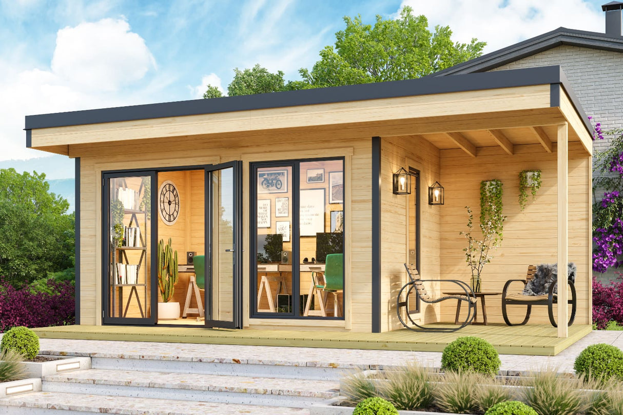 Lasita Maja Gartenhaus Modell Domeo 7