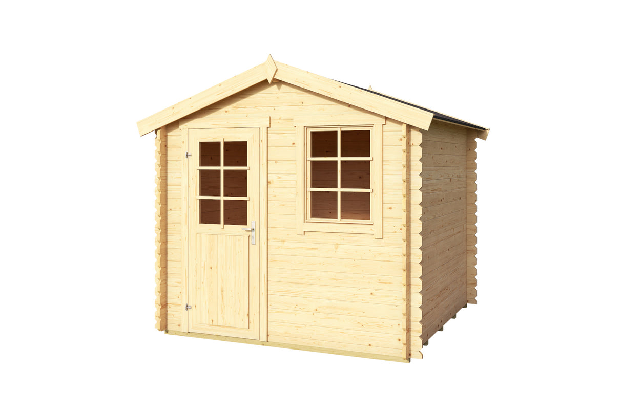 Lasita Maja Gartenhaus Modell Wels 2 230 x 230 cm freigestellt