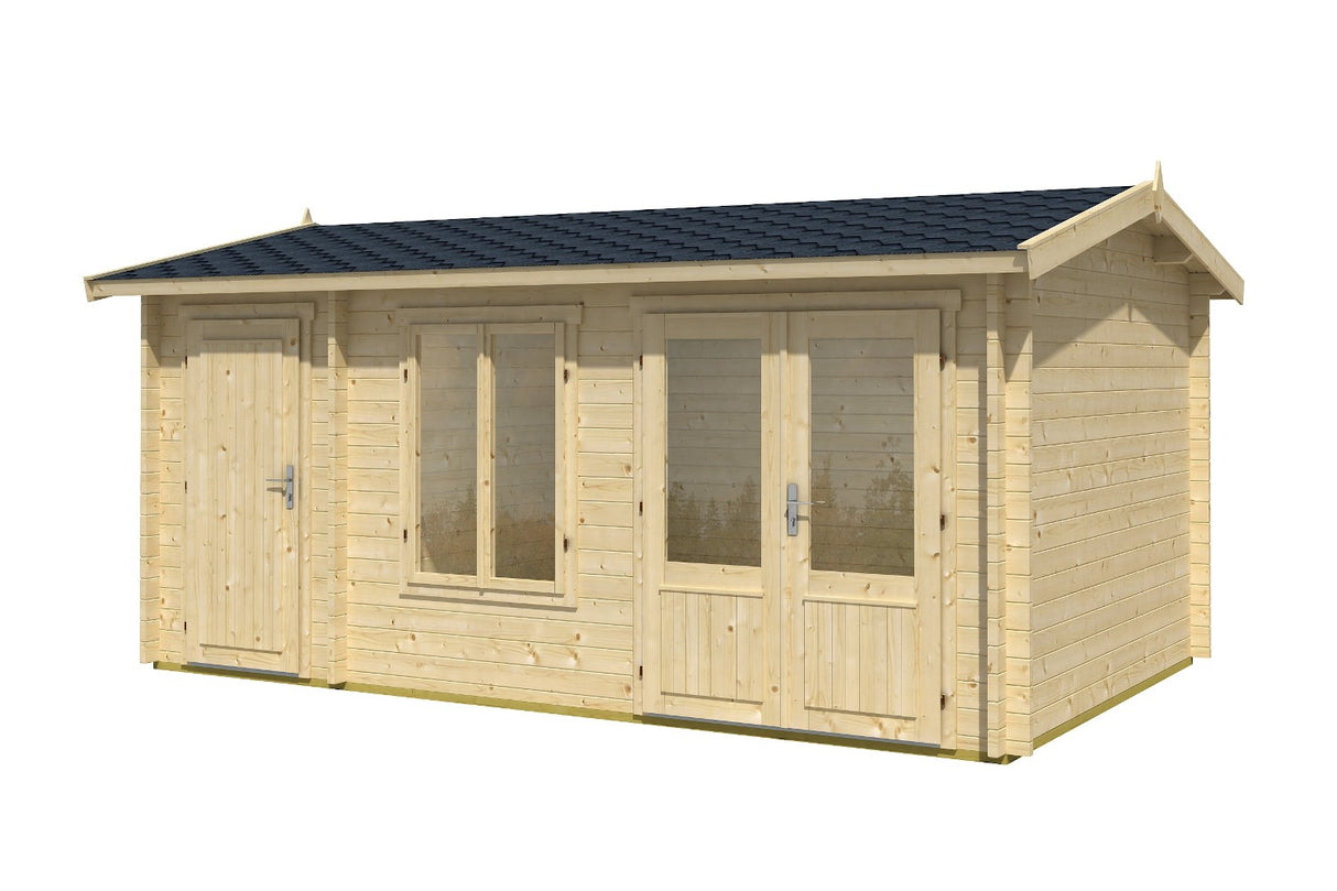 Lasita Maja Gartenhaus Modell Wrexham 485 x 300 cm freigestellt