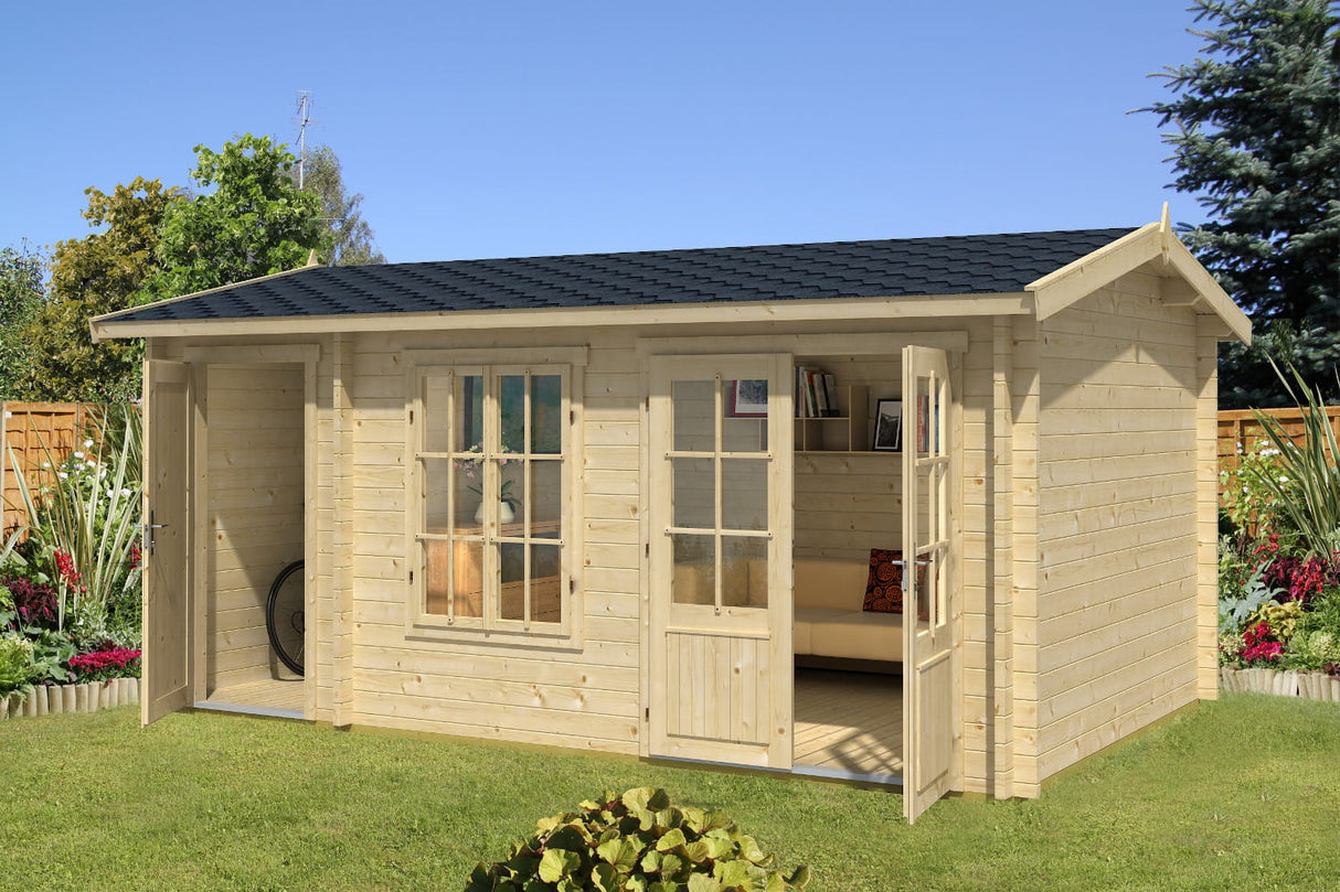 Lasita Maja Gartenhaus Modell Wrexham 485 x 300 cm