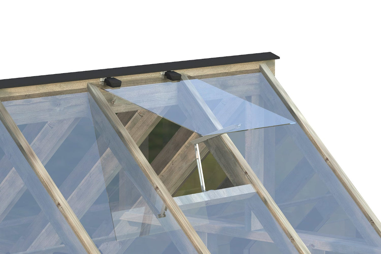 Palmako Glashaus Modell Emilia 8,2 Detail Fenster