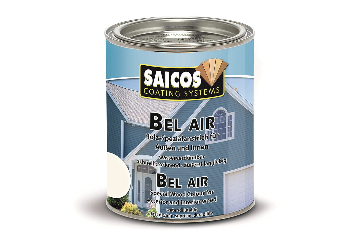 Saicos Bel Air Holz-Spezialanstrich - 0,75 Liter Dose