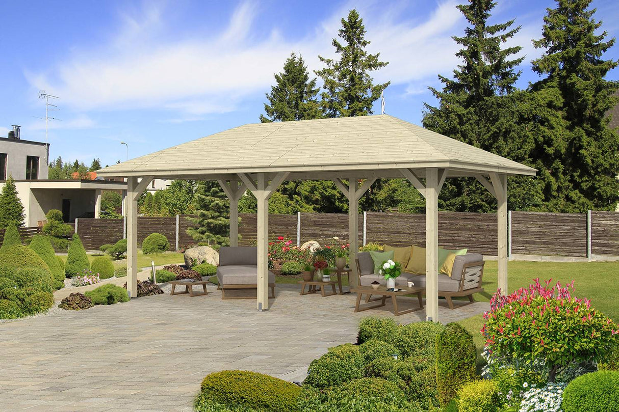 Skan Holz Pavillon Orleans 1 natur