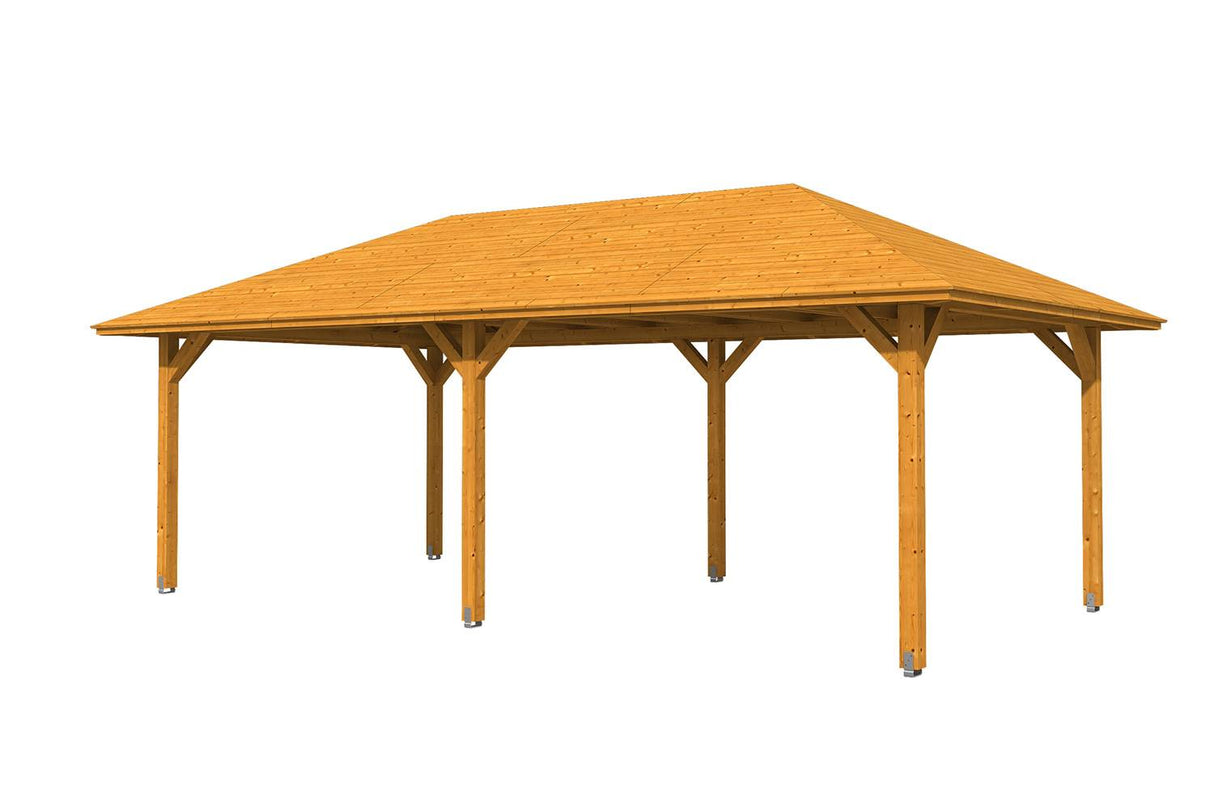 Skan Holz Pavillon Orleans 2 eiche hell freigestellt