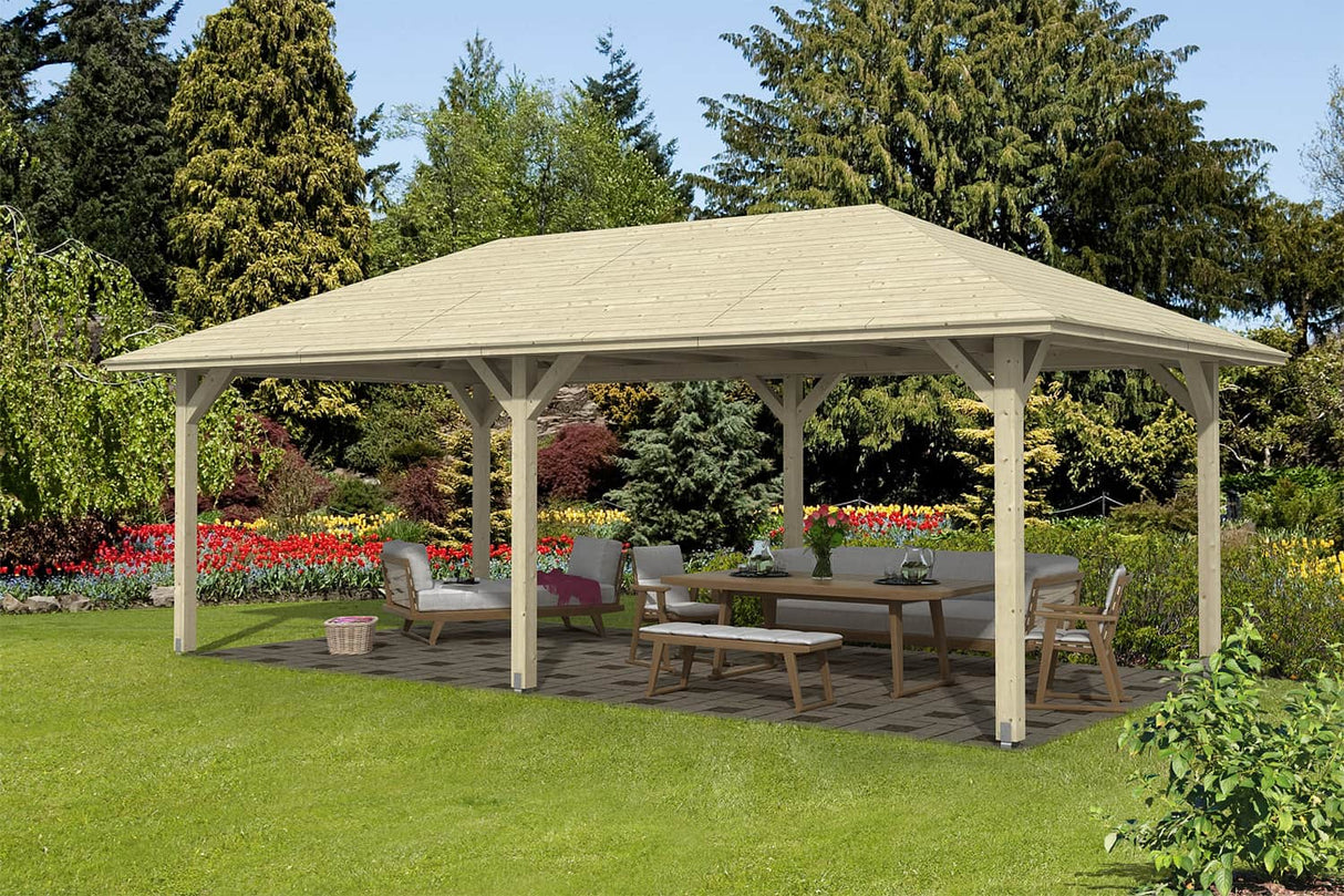 Skan Holz Pavillon Orleans 2 natur