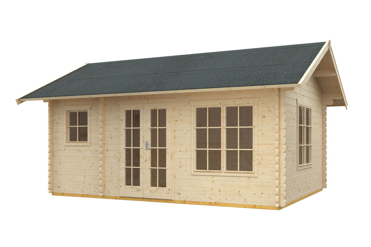 Skan Holz Gartenhaus Modell Esbjerg 1 freigestellt