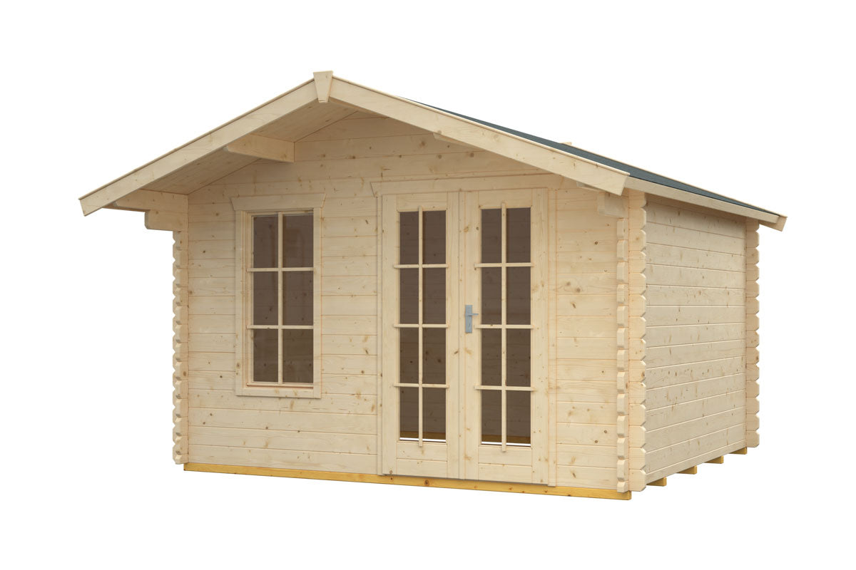 Skan Holz Gartenhaus Modell Langesund freigestellt