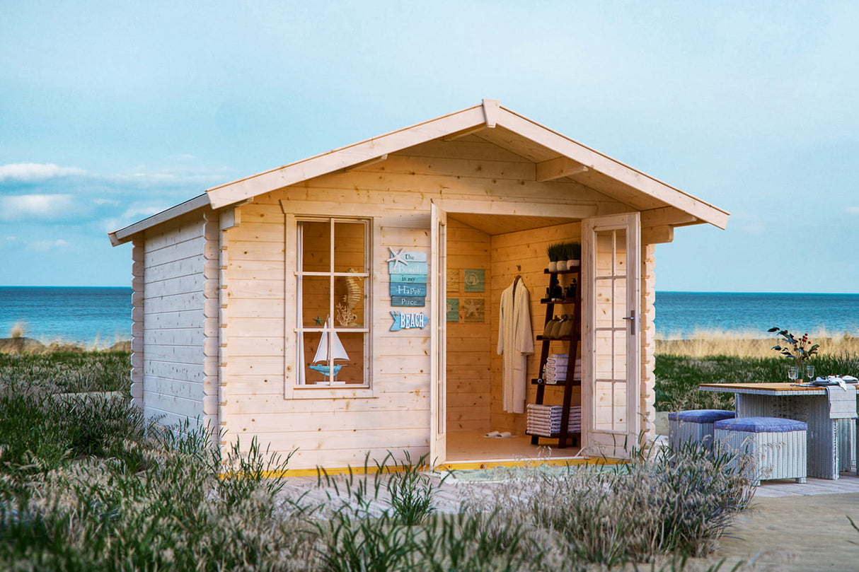Skan Holz Gartenhaus Modell Langesund