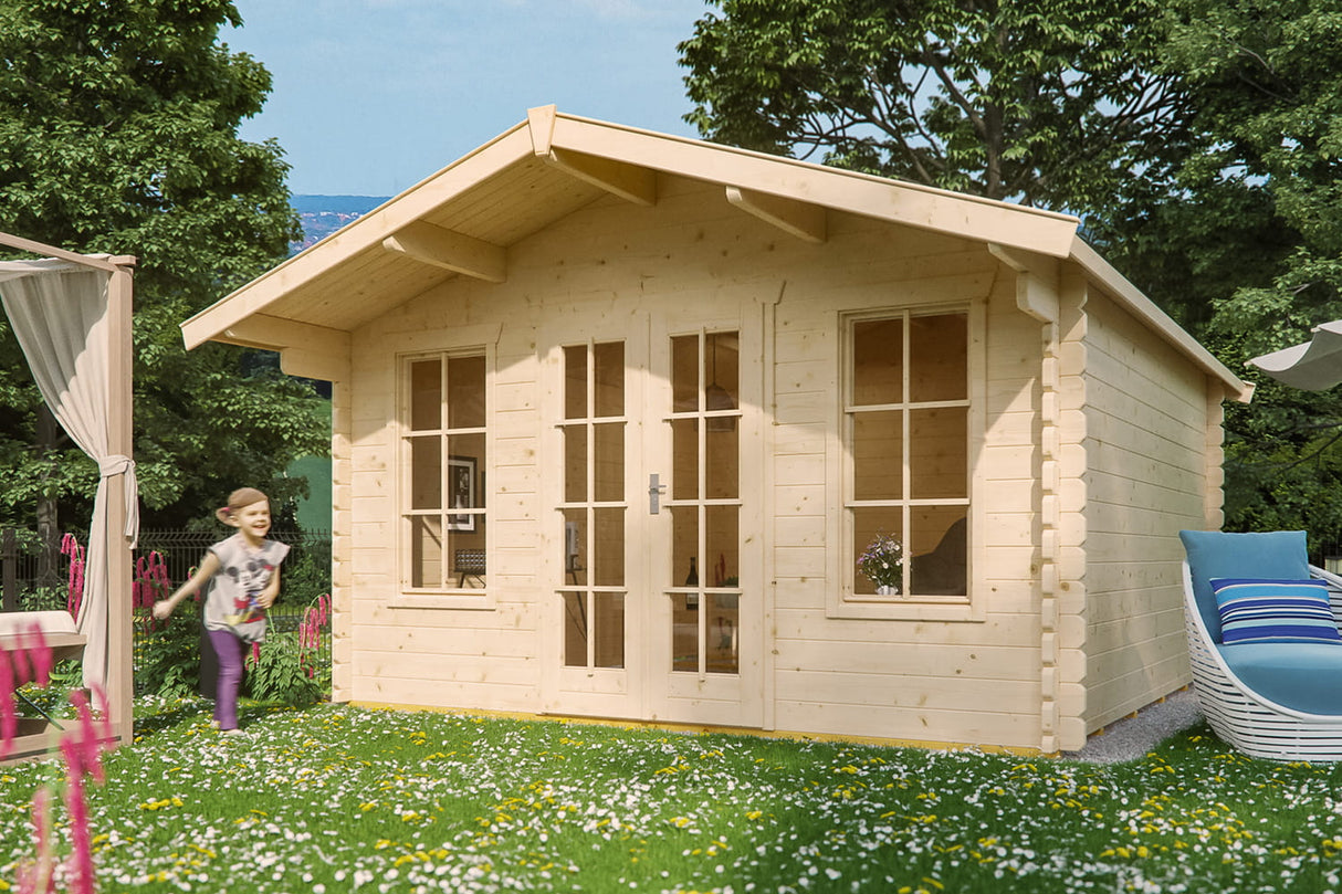 Skan Holz Gartenhaus Modell Trondheim
