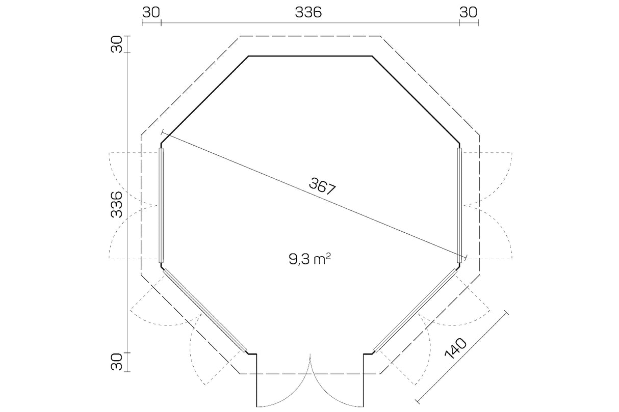 Tene Pavillon Modell Emma 4F Grundriss