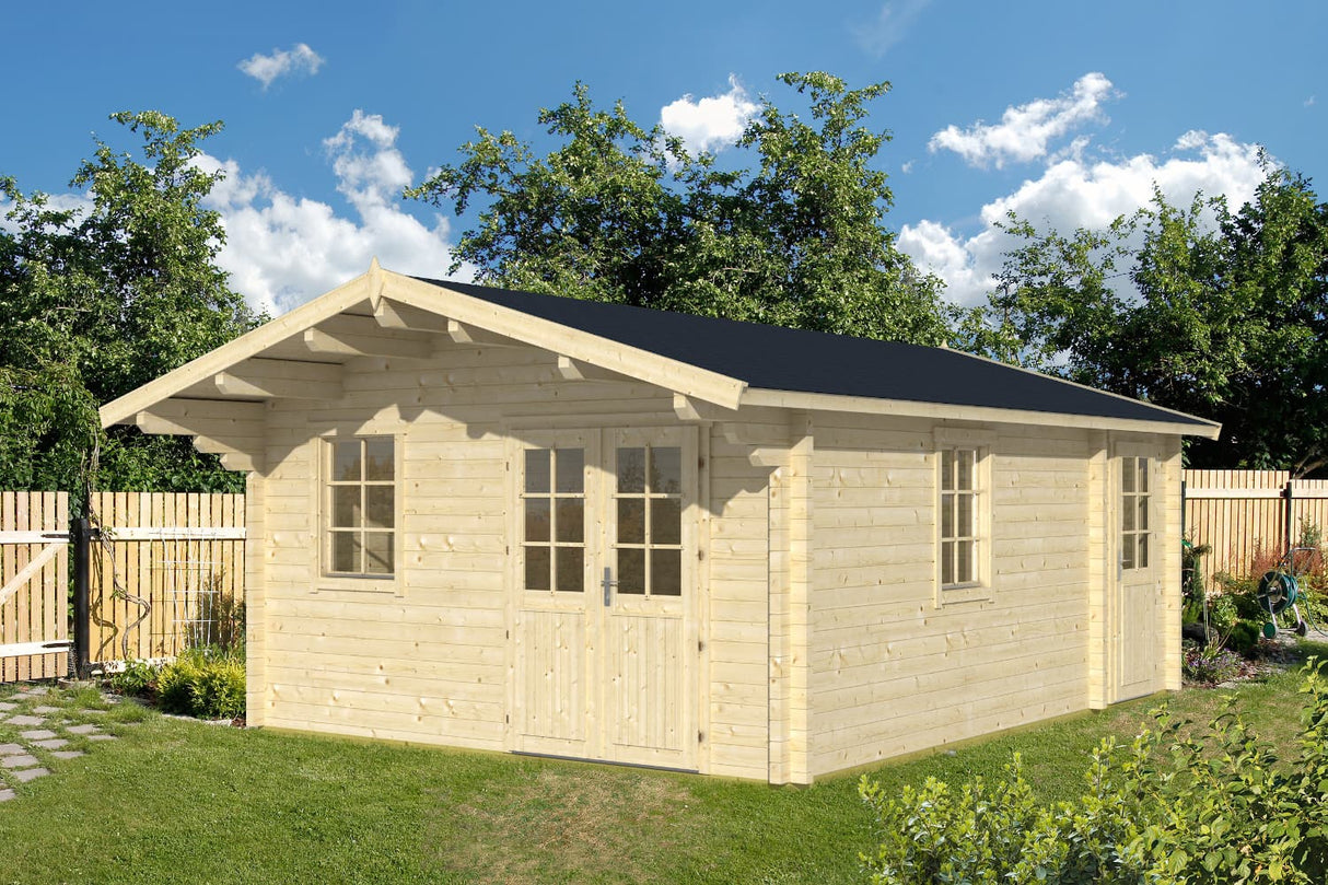 Tene Gartenhaus Modell Gotland B ohne Schlafboden