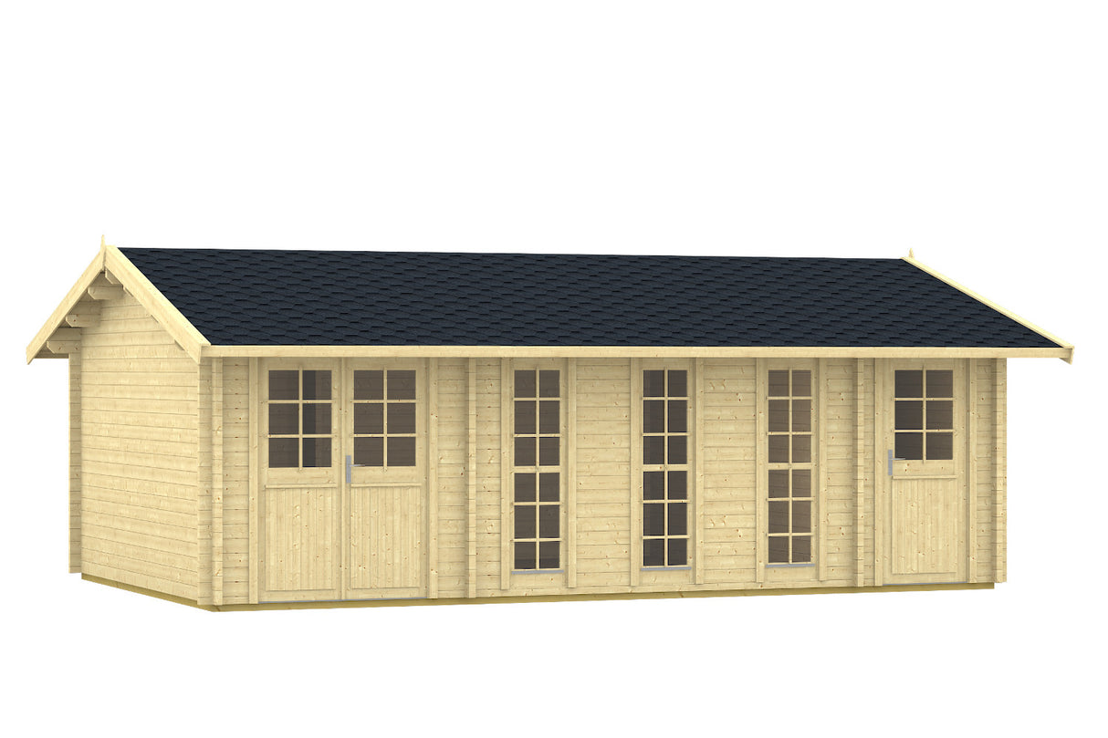 Tene Gartenhaus Modell Leon A 705 x 280 cm freigestellt