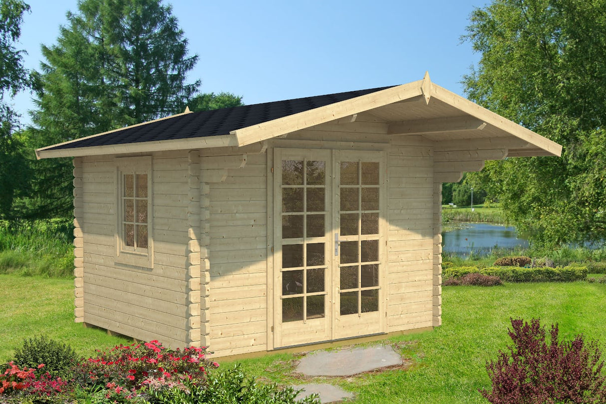 Tene Gartenhaus Modell Sandra B 40 mm