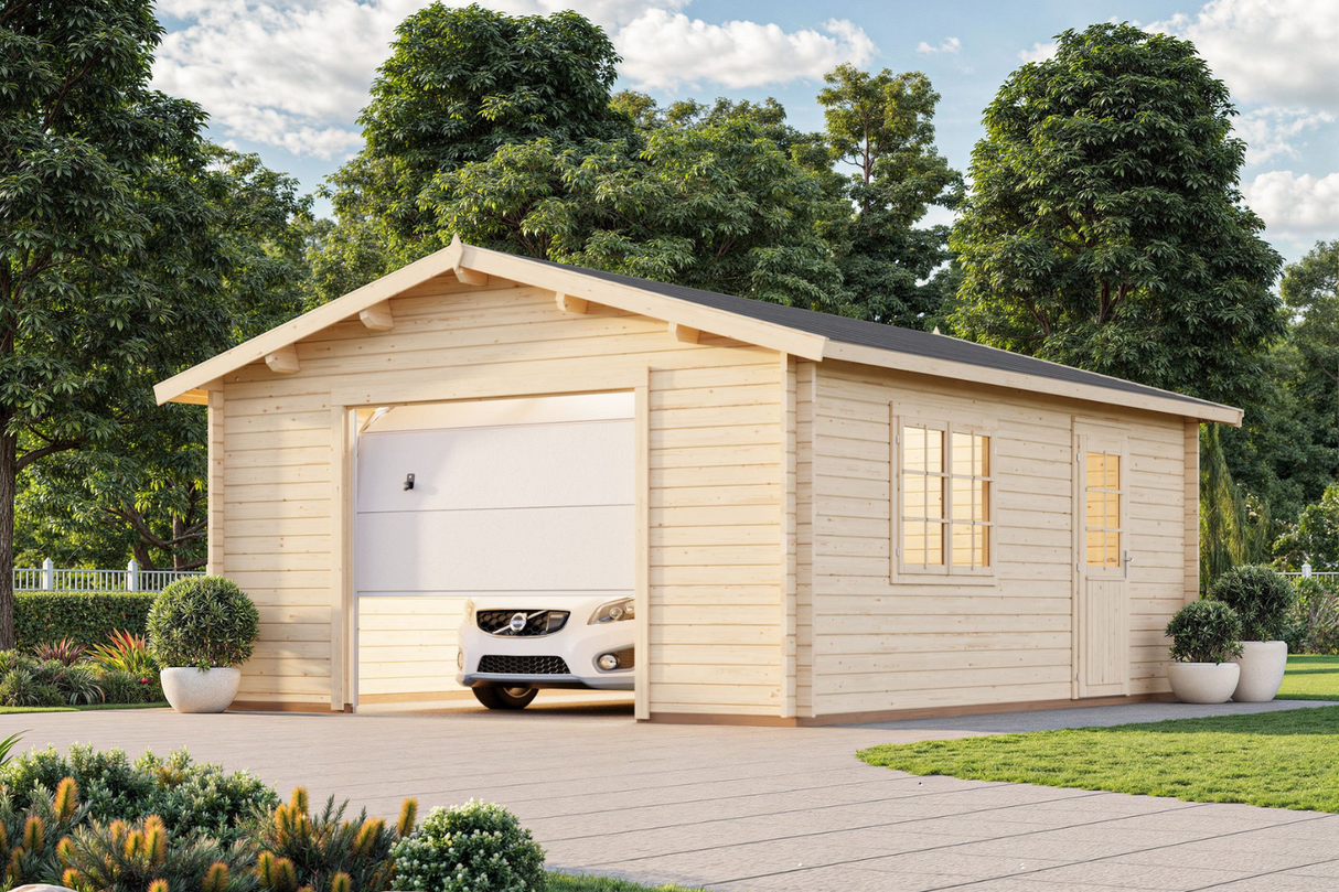 Palmako Holzgarage Modell Roger 2