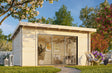 Gartenhaus Lea mit Schiebetür 14,2 m²