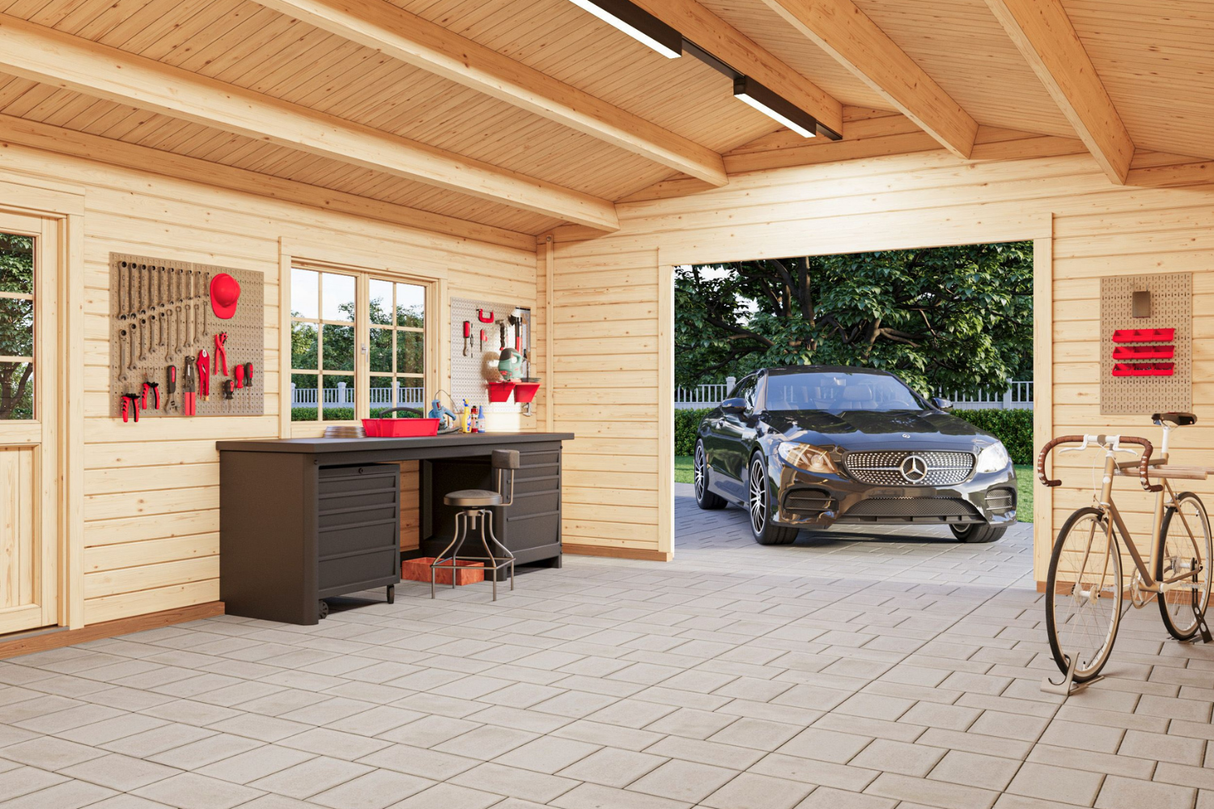 Palmako Holzgarage Modell Roger 2