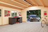 Palmako Holzgarage Modell Roger 2