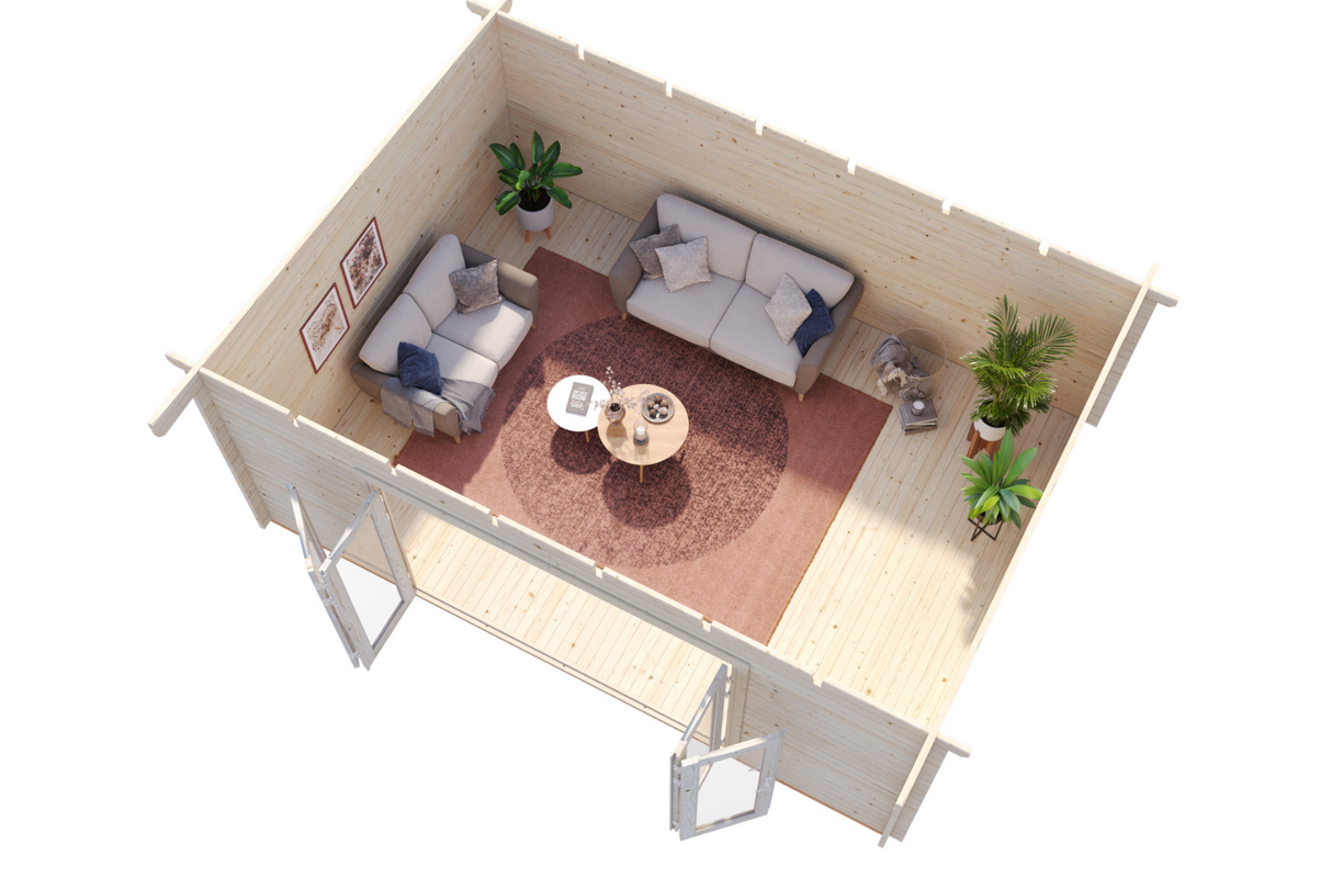 Palmako Gartenhaus Modell Lea
