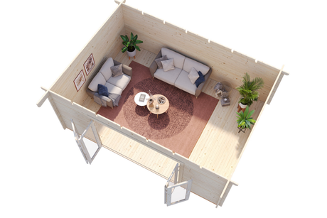 Palmako Gartenhaus Modell Lea