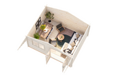 Palmako Gartenhaus Modell Sally