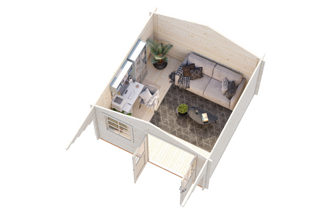 Palmako Gartenhaus Modell Sally