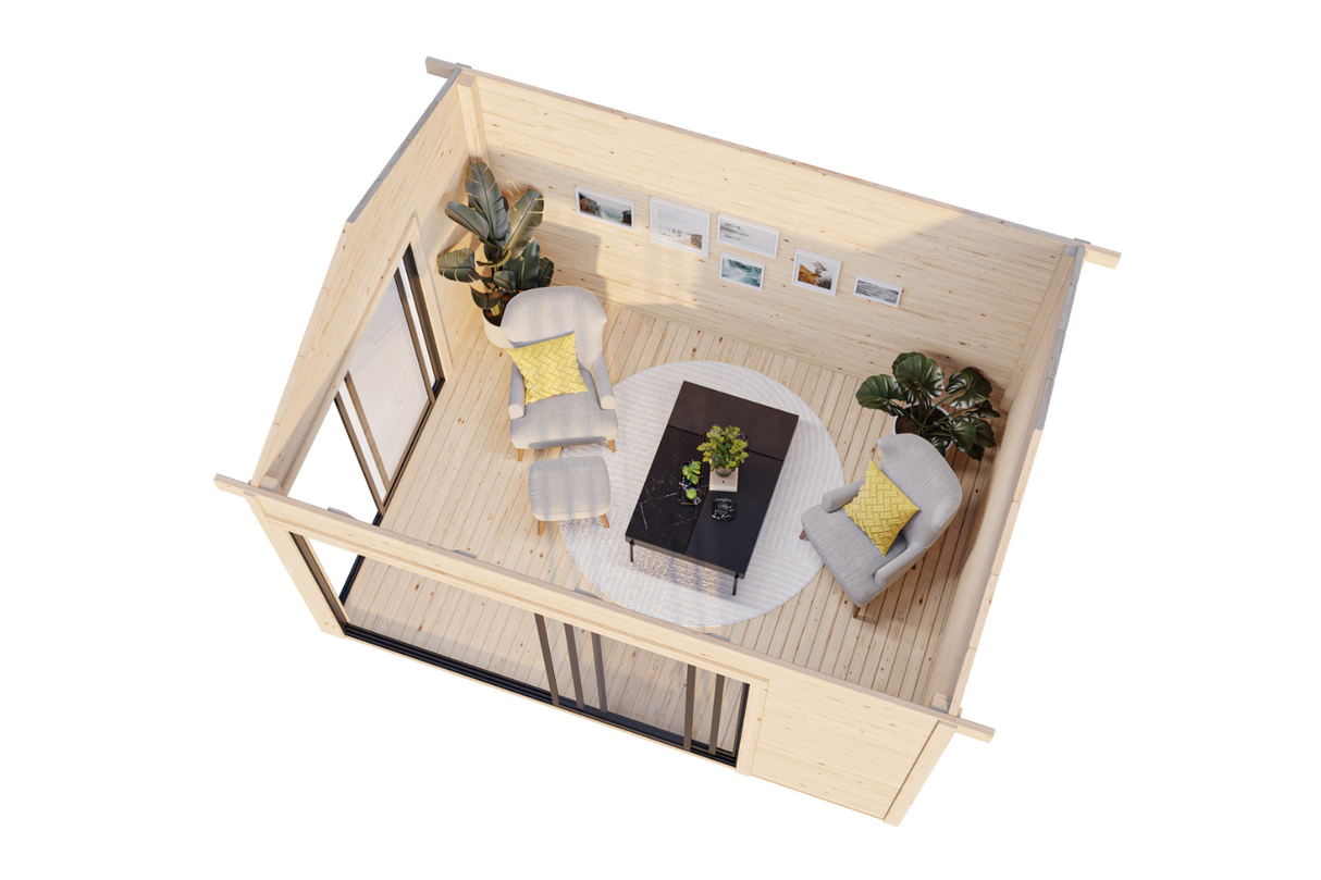 Palmako Gartenhaus Modell Amanda Slide Plus
