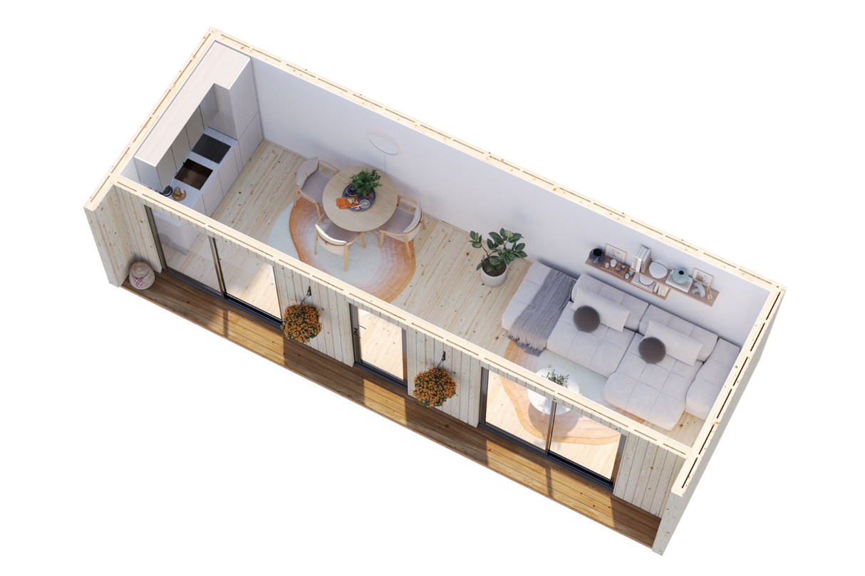 Palmako Tinyhouse Modell Rebekka