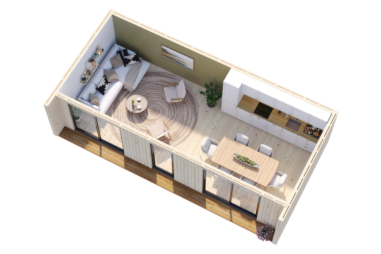 Palmako Tinyhouse Modell Rebekka