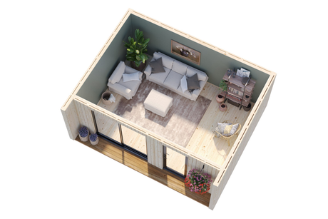 Palmako Tinyhouse Modell Rebekka