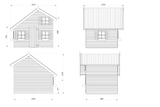 Palmako Kinderspielhaus Modell Tom