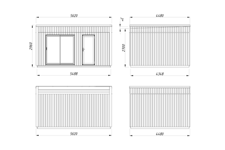 Palmako Tinyhouse Modell Johanna