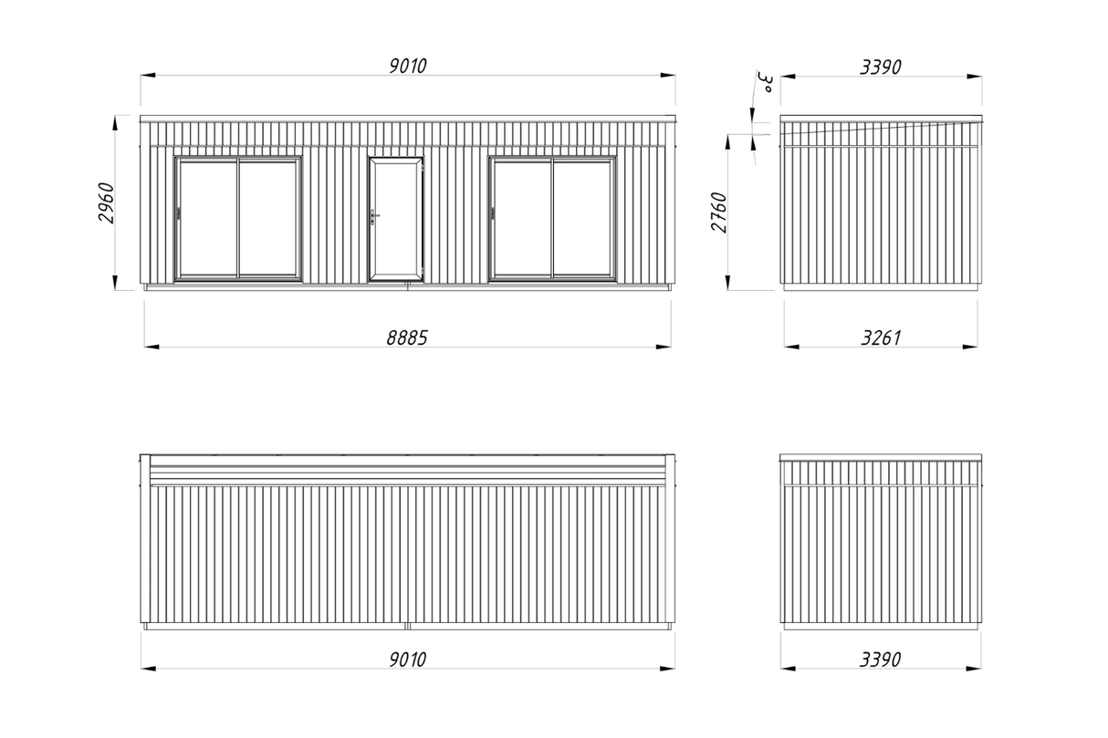 Palmako Tinyhouse Modell Johanna