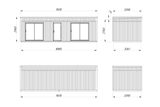 Palmako Tinyhouse Modell Johanna