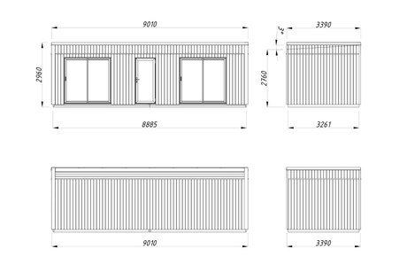 Palmako Tinyhouse Modell Johanna
