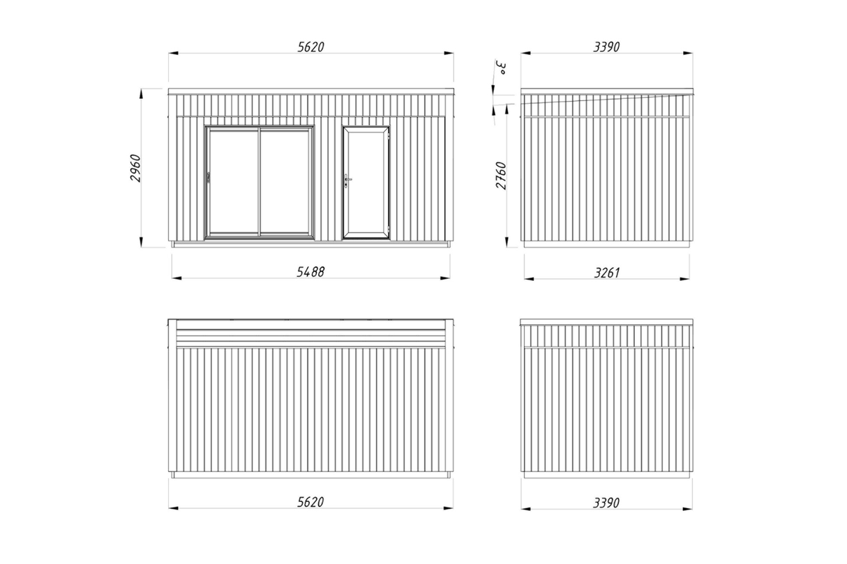 Palmako Tinyhouse Modell Johanna