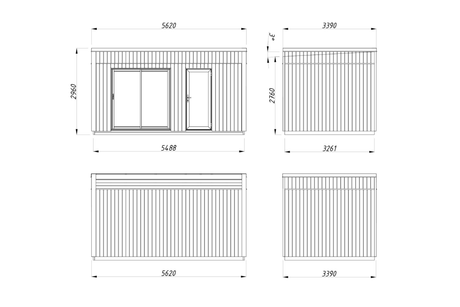 Palmako Tinyhouse Modell Johanna