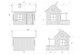 Palmako Kinderspielhaus Modell Otto